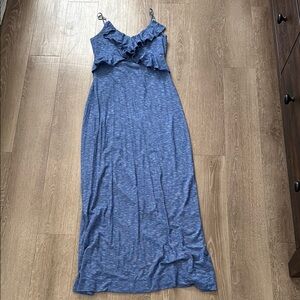 Max Studio Blue Spaghetti Strap Sundress